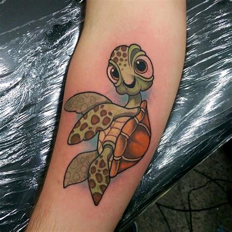 Squirt Tattoo From Finding Nemo Movie