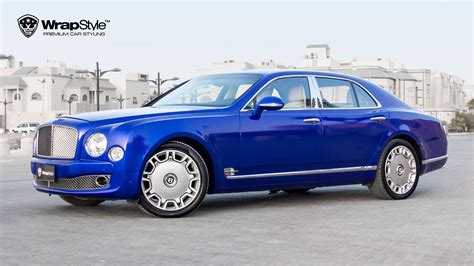 Bentley Mulsanne - Blue metallic | Wrapstyle