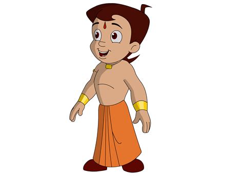 Coloriage Chhota Bheem à imprimer