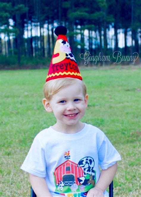 Cow Birthday Hat Farm Birthday Hat Cow Cake Smash Farm Cake - Etsy