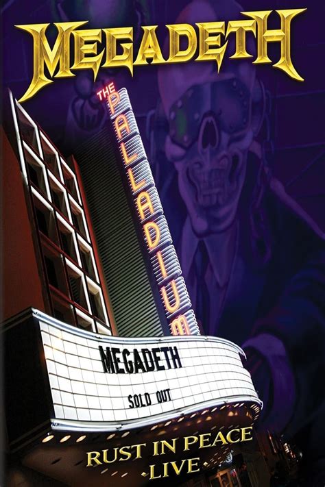 Megadeth - Rust in Peace Live (2010) - Posters — The Movie Database (TMDB)