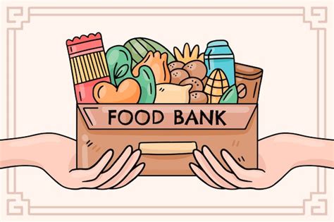 food bank volunteer clipart | Food pantry, Food shelf, Food drive ...