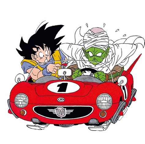 Piccolo and Goku go to driving school in 2022 | Dragon ball, Dragon ...