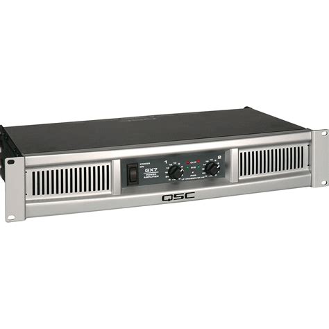 QSC GX7 Rackmount Stereo Power Amplifier GX7 B&H Photo Video