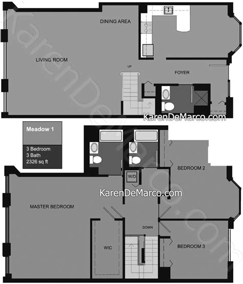 The Colony Fort Lee Floor Plans - The Floors