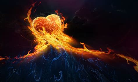 Fire And Ice Poem Wallpaper