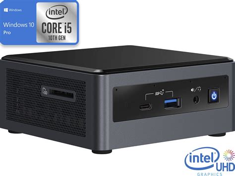 Intel NUC10i5FNH Mini PC, Intel Core i5-10210U Upto 4.2GHz, 32GB RAM ...