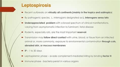 5th Semester Classes on Infectious Diseases, 8-9AM, Thursdays (LT-4 ...