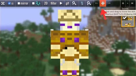 Cách tự thiết kế skin Minecraft trên Nova Skin