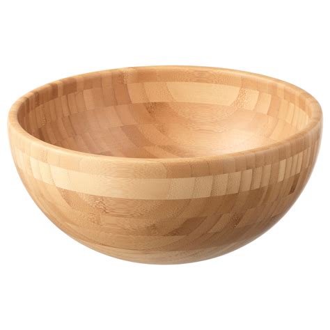 BLANDA MATT serving bowl, bamboo, 28 cm (11") - IKEA