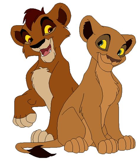 Kovu and Kiara fan cubs by neema-lion on DeviantArt