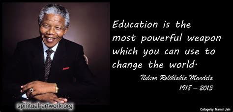 30 education quotes by nelson mandela Terbaik