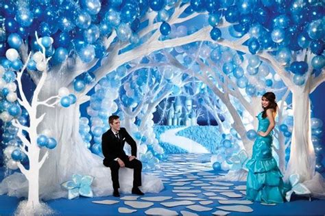 snow stage decorations - Google Search | Winter wonderland decorations ...