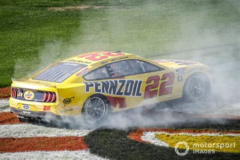 Joey Logano thrilled with "second biggest win of the year"