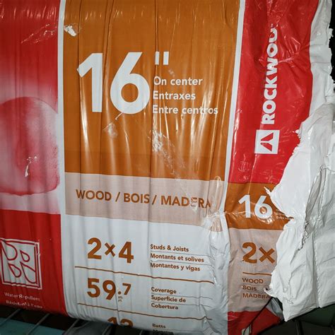 59 SQFT ROCKWOOL SAFE N SOUND FIRE AND SOUNDPROOFING INSULATION FOR ...