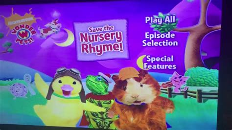 Wonder pet save the nursery rhyme dvd menu - YouTube