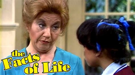 The Facts of Life | Mrs. Garrett Is Furious With Tootie | The Norman ...