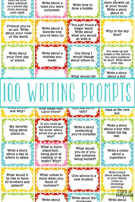 Creative Writing Prompts For First Graders – First Grade Story Starters