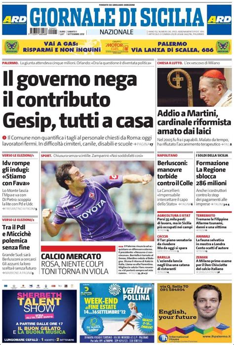 Le prime pagine di oggi - Il Post