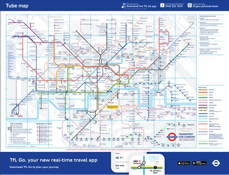 A new tube map has been published