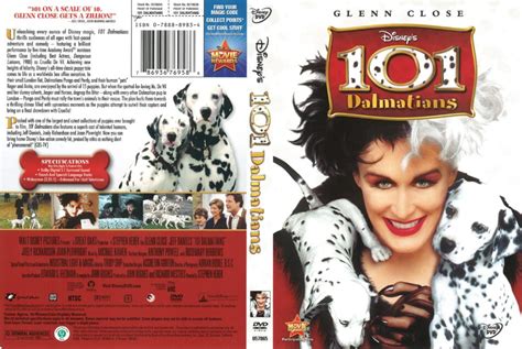 101 Dalmatians dvd cover (1996) R1