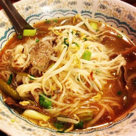 Homemade Asian style noodles. It's called pho : food