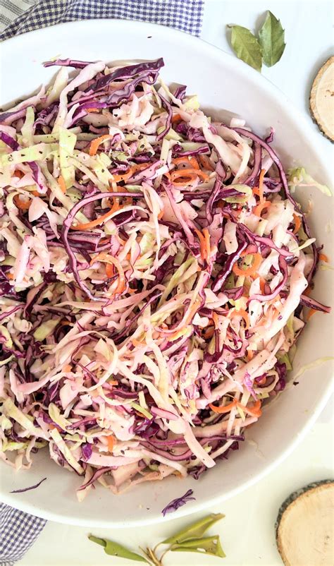 Red Cabbage Coleslaw Recipe - The Herbeevore