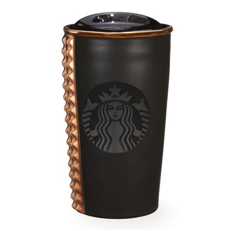 Studded Double Wall Traveler - Rose Gold, 10 fl oz | Starbucks mugs ...