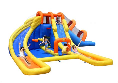 Big Splash Dual Water Slide Bounce House Pool Water Park