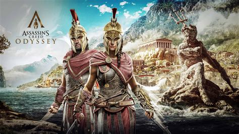 Assassins Creed Odyssey Alexios And Kassandra UHD 8K Wallpaper - Pixelz.cc