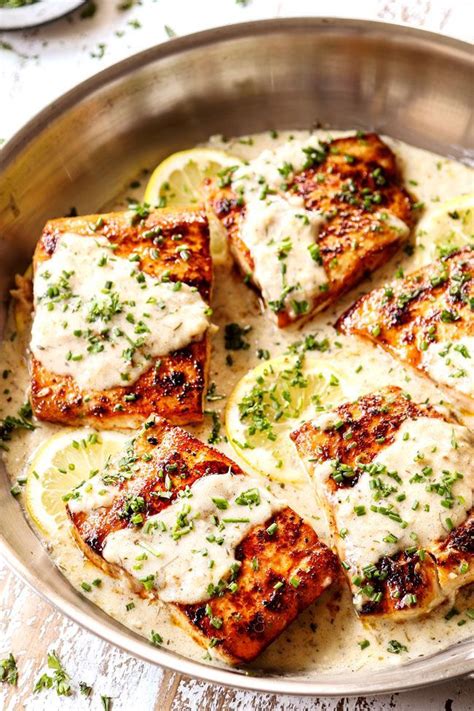 Mahi Mahi in Lemon Garlic Cream Sauce (easy, 30 MINUTE MEAL!) in 2021 ...