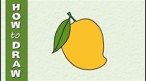 Mango Drawing Easy - Draw-power