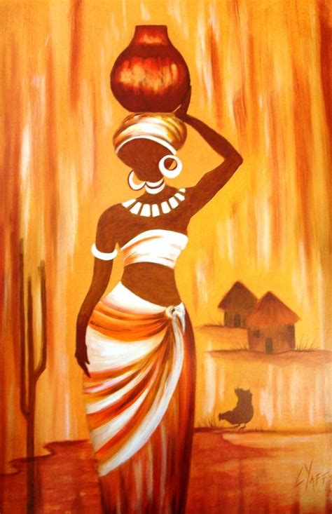 African art paintings, Africa art, African paintings