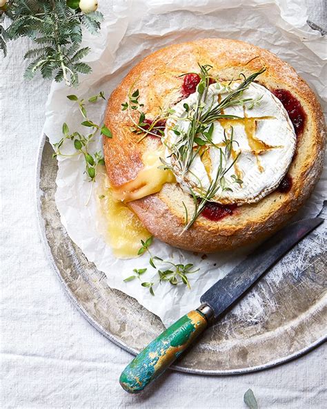 Baked camembert bread bowl - delicious. magazine