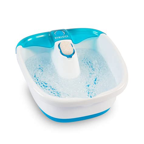 HoMedics Bubble Mate Foot Spa, Toe Touch Controlled Foot Bath with ...