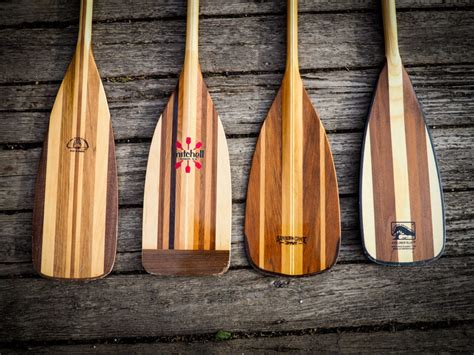 4 do-it-all wood canoe paddles - Men's Journal