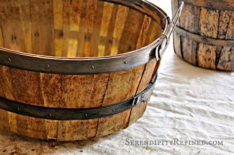 Serendipity Refined: How To Make New Bushel Baskets Look Old | Bushel ...