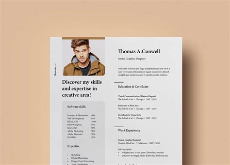 30+ Best InDesign Resume Templates (+ Free CV Templates) 2021 - Theme ...