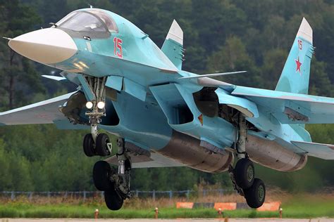 Su-34 Attack Airplane Of Russian Air #7 Photograph by Artyom Anikeev ...