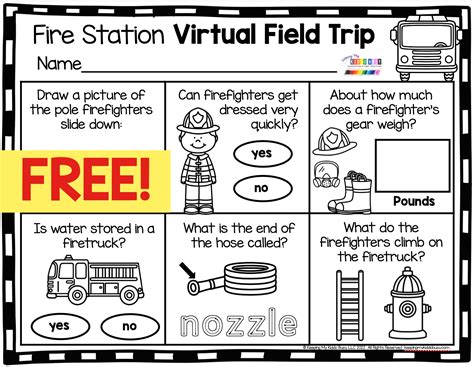 Fire Safety Week - FREE activities - Kindergarten and First Grade ...