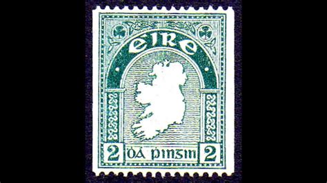 The Rare and Valuable 1935 Irish 2d Coil Stamp #philately #stamps # ...