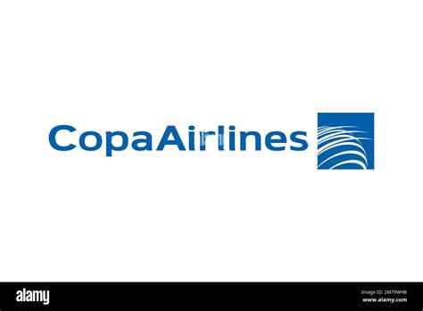 Copa Airline, Logo, White Background Stock Photo - Alamy