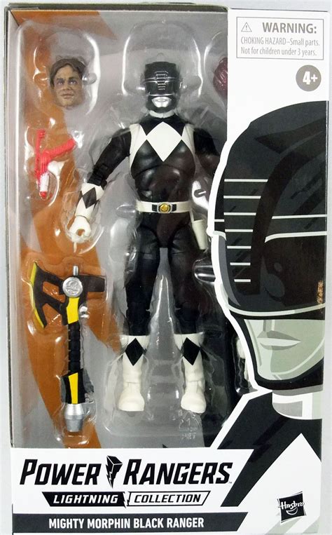 Power Rangers Lightning Collection - Mighty Morphin Black Ranger ...