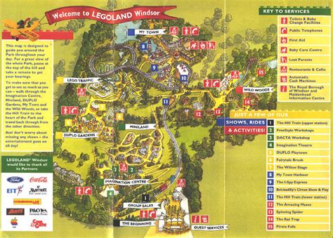 Legoland Windsor Map and Brochure (1996 - 2023) | ThemeParkBrochures.net