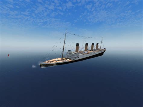 Titanic is sink in Ship Simulator 2008 by Stevenafc11 on DeviantArt