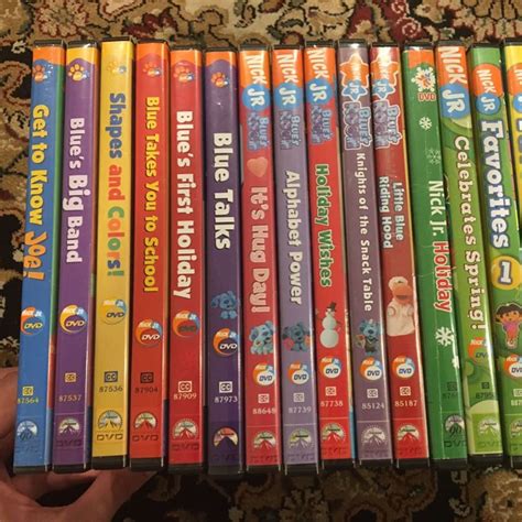 Blue's Clues DVDs by Jack1set2 on DeviantArt