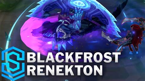 Blackfrost Renekton Skin Spotlight - Pre-Release - League of Legends ...