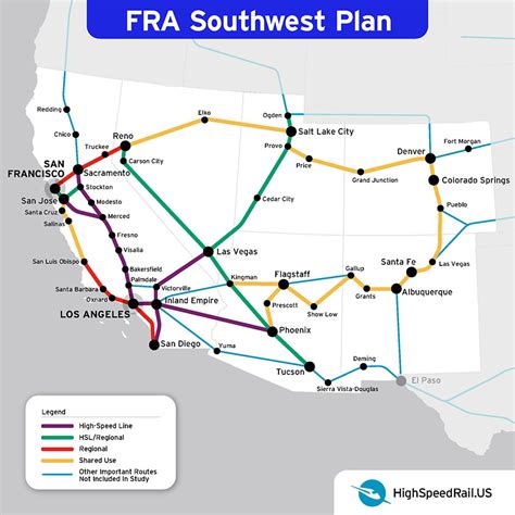 High Speed Rail in the Southwest | High Speed Rail Alliance