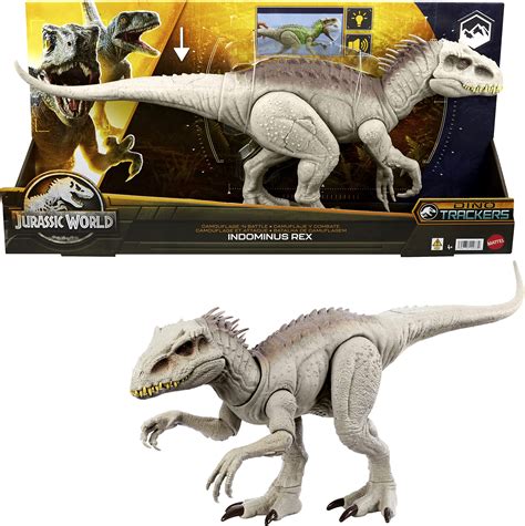 Buy Jurassic World Indominus Rex Dinosaur Toy with Lights, Sounds ...