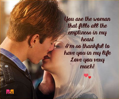 Romantic Love SMS For Girlfriend - You Are The Woman | Love message for ...